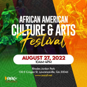 AACAF 2022 Event Flyer